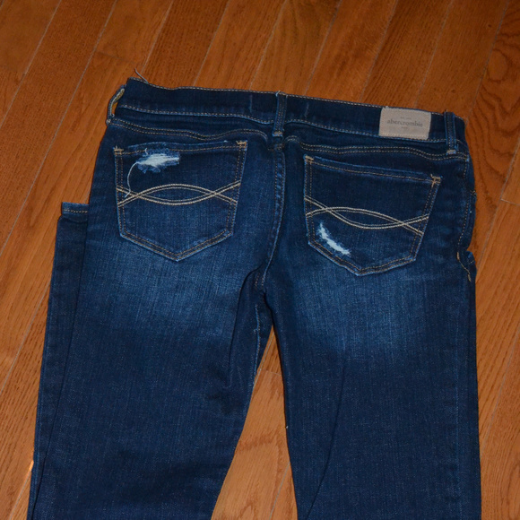Abercrombie Kids Girls Skinny Jeans Size 16 - Picture 3 of 4